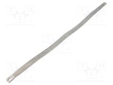 Trese bandă de &icirc;mpăm&acirc;ntare 16mm2 &Oslash;1: 6,5mm &Oslash;2: 6,5mm L: 0,45m
