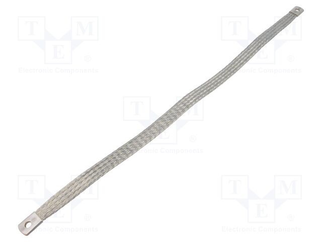 Trese bandă de &icirc;mpăm&acirc;ntare 16mm2 &Oslash;1: 6,5mm &Oslash;2: 6,5mm L: 0,45m