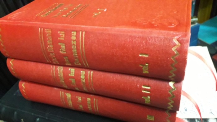 STERIE DIAMANDI - FIUL LUI DUMNEZEU, FIUL OMULUI - 3 vol- 1943 leg LUX