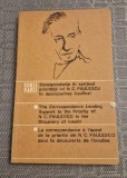 Corespondenta in sprijinul prioritatii lui N. C. Paulescu Ionel Pavel