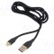 Cablu USB 2.0 GEMBIRD Lightning Apple 1,5m negru