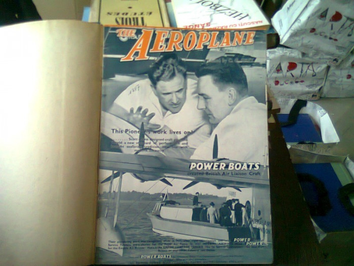 REVISTA THE AEROPLANE - 9 NUMERE/1938