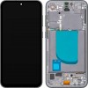 Display cu Touchscreen MP compatibil cu Samsung Galaxy S23 FE S711, cu Rama, Negru