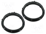 Cadru difuzor 165mm 4CARMEDIA pentru Audi, Seat, VW, &Scaron;koda A1 2010-, VW UP