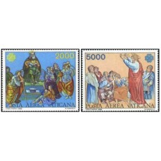 Vatican 1983 - Anul Comunicatiei, serie neuzata