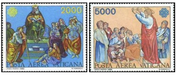 Vatican 1983 - Anul Comunicatiei, serie neuzata