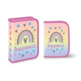 Penar neechipat fete S-COOL Happiness, 1 fermoar, 20x13x4 cm