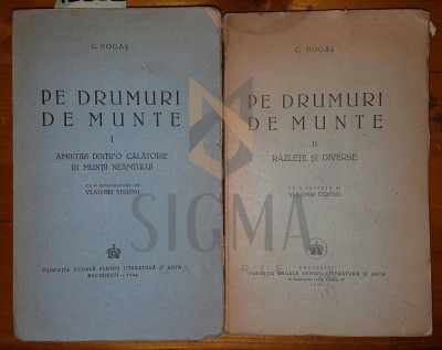 PE DRUMURI DE MUNTE (EDITIE COMPLETA IN DOUA VOLUME) foto
