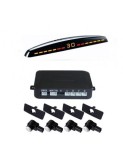 Senzori parcare cu display LED S309 tip OEM de 16.5mm Argintiu