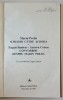Marin Preda - Scrisori către Aurora, Eugen Simion - Convorbiri despre Marin Preda, Aurora Cornu, 1998, Relegat