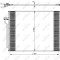NRF 350325 EASY FIT Condensator, climatizare