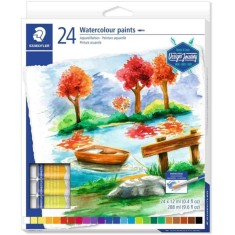 Culori acuarelă Staedtler set 24 tuburi