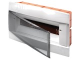 Carcasă pentru aparatură modulară Gewiss, IP40, 12 module, albă