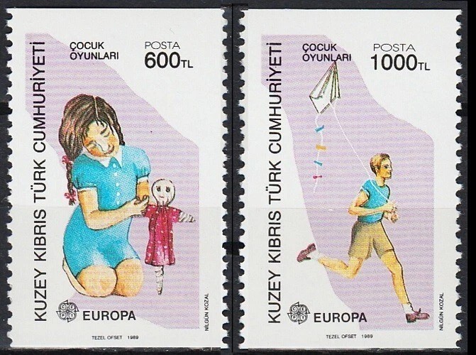 Cipru Turcesc 1969 - Copii, jocuri, serie neuzata, din carnet