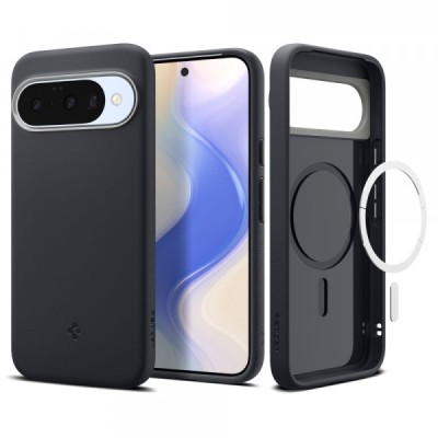 Husa MagSafe pentru Google Pixel 10 Pro / 10, Spigen, Caseology Nano Pop, Neagra foto