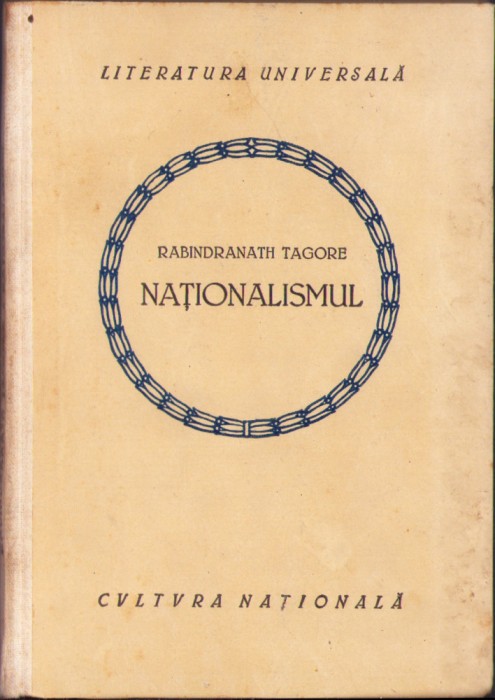 HST C2068 Naționalismul 1922 Rabindranath Tagore