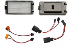 Set lampa numar inmatriculare LED 12V, SEAT AROSA, CORDOBA, IBIZA III, LEON, TOLEDO III 1993-2009 foto