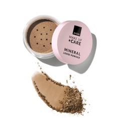 Pudră minerală Make-Up + Care Medium Deep &ndash; Strălucire și &Icirc;ngrijire pentru un
