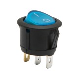 Interupator basculant 1 circuit 3 pini ON-OFF 6A-250V albastru