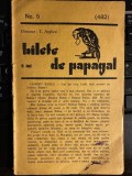 Bilete de papagal 1937 nr. 5 (482) Arghezi