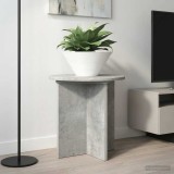 vidaXL Suport pentru plante 2 pcs Gri Beton 40 x 40 x 40 cm 899729