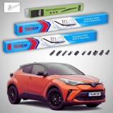 Cumpara ieftin Ștergătoare Toyota C-HR SUV 2016-prezent | Set Față și Spate Flat Premium &ndash; TeamCar&reg;