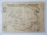 Rară! Carte poștală Rom&acirc;nii la venirea ungurilor,cenzurată 1944 of.pos.militar