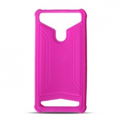 Husa Silicon Jelly UNIVERSAL 4,5 - 5,0inch Roz foto