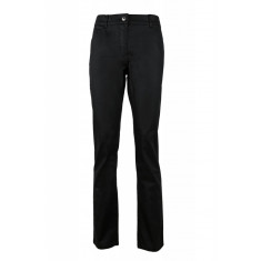 Pantaloni casual cu buzunare Giada, Negru, de dama