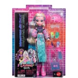 Papusa cu animal de companie, Monster High, Lagoona Blue si Neptuna, JHK33