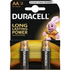 Baterii alcaline Duracell Basic AA 2 buc
