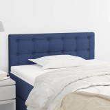 Cumpara ieftin Tăblie de pat, albastru, 80x5x78/88 cm, textil