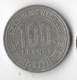 Moneda 100 francs 1972 - Camerun