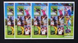 TURKMENISTAN- JUCATORI DE GOLFI-4x9 v.in 4 coli mici,-MNH** - TU PLR 53, Asia, Sport
