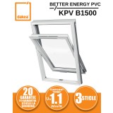 Geam mansarda Dakea Better Energy PVC KPV B1500