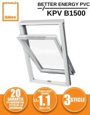 Fereastra mansarda Dakea Better Energy PVC KPV B1500 foto