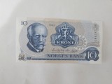 Norvegia 10 Kroner 1982 Noua