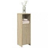 vidaXL Dulap de baie, stejar Sonoma, 30 x 30 x 95 cm, PAL