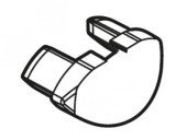Set capace pentru barele transversale Menabo Delta