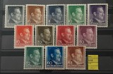Germania &ndash; Generalgouvernement, set &bdquo;Portret Hitler&rdquo;, valori 2&ndash;48 Gr, MNH (Mi. 712 / Mi. 1&ndash;12 după unele clasificări)-A1000