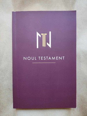 BIBLIA - NOUL TESTAMENT - TRADUCEREA TIPEI NTSBR - EDITIE PRINCEPS ! BIBLIE foto