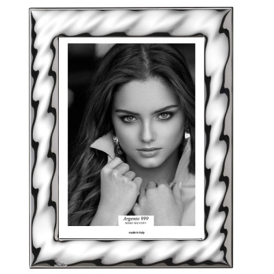 Rama Foto Argint Wave 18x24cm COD: 2668 foto