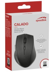 Mouse Speedlink Calado Silent Wireless With Usb Nano Receiver Black PC