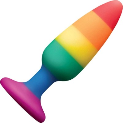 Dildo Pleasure Plug Rainbow Pride Edition - Medium foto
