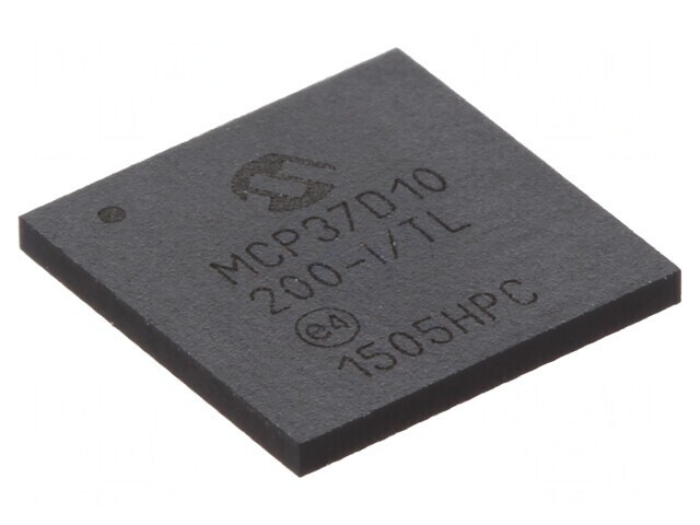 Convertor A/D 12bit 200Msps 1,2-1,8V MCP37D10-200I/TL