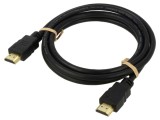 Cablu HDMI 1,5 m, HDMI 2.0, High Speed + Ethernet, negru