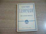 Giacomo Leopardi - Mici opere morale