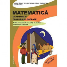 Matematica. Olimpiade si concursuri scolare - clasa a VIII-a (2008-2012) - Nicolae Grigore foto