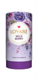 Tub de ceai Lovar&eacute; - Wild Berry: Amestec de ceai negru și fructe de pădure 80 g