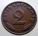 2.619 GERMANIA 2 REICHSPFENNIG 1938 E